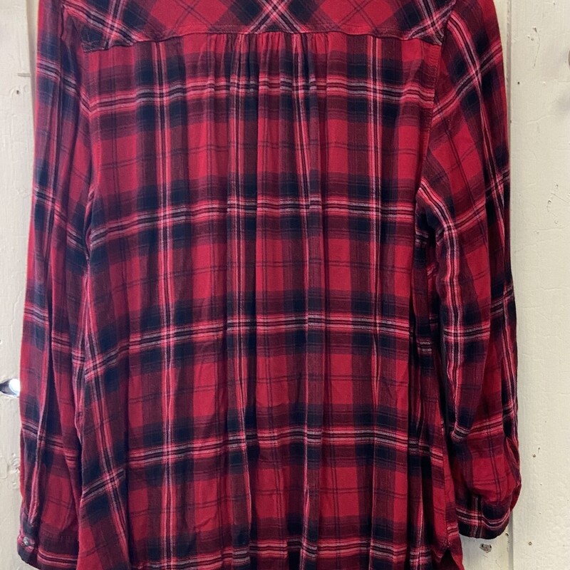 Red/blk Flannel Shirt<br />
Red/blk<br />
Size: 2X