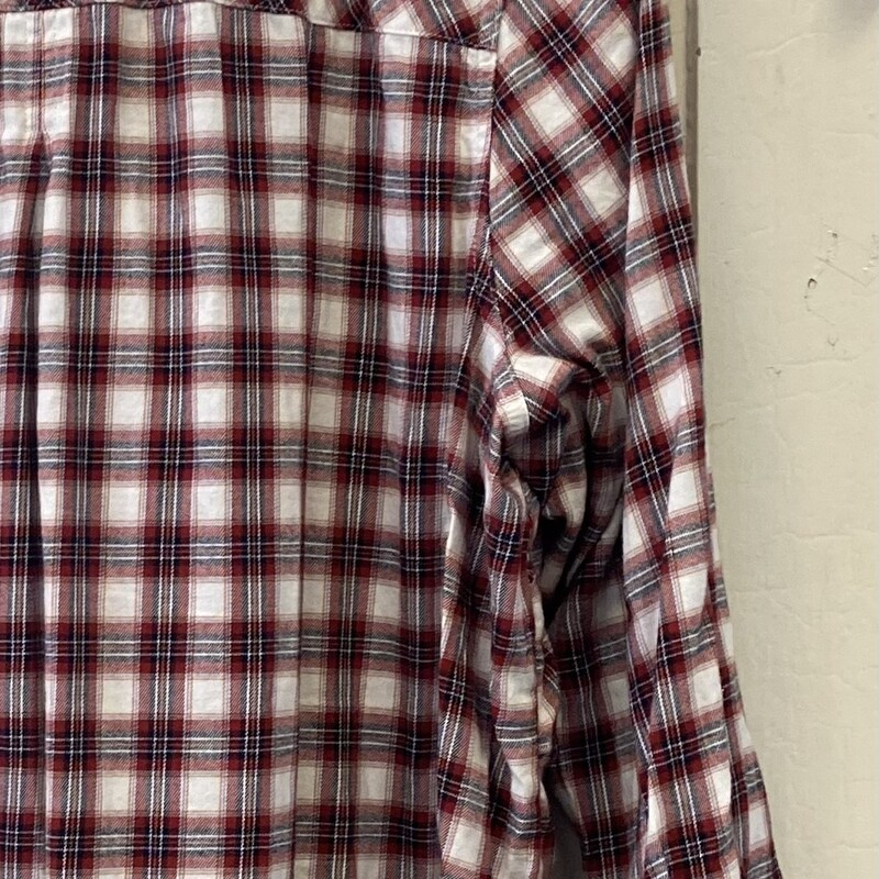 Wt/red/blu Plaid Shirt<br />
Wt/R/Blu<br />
Size: 2X