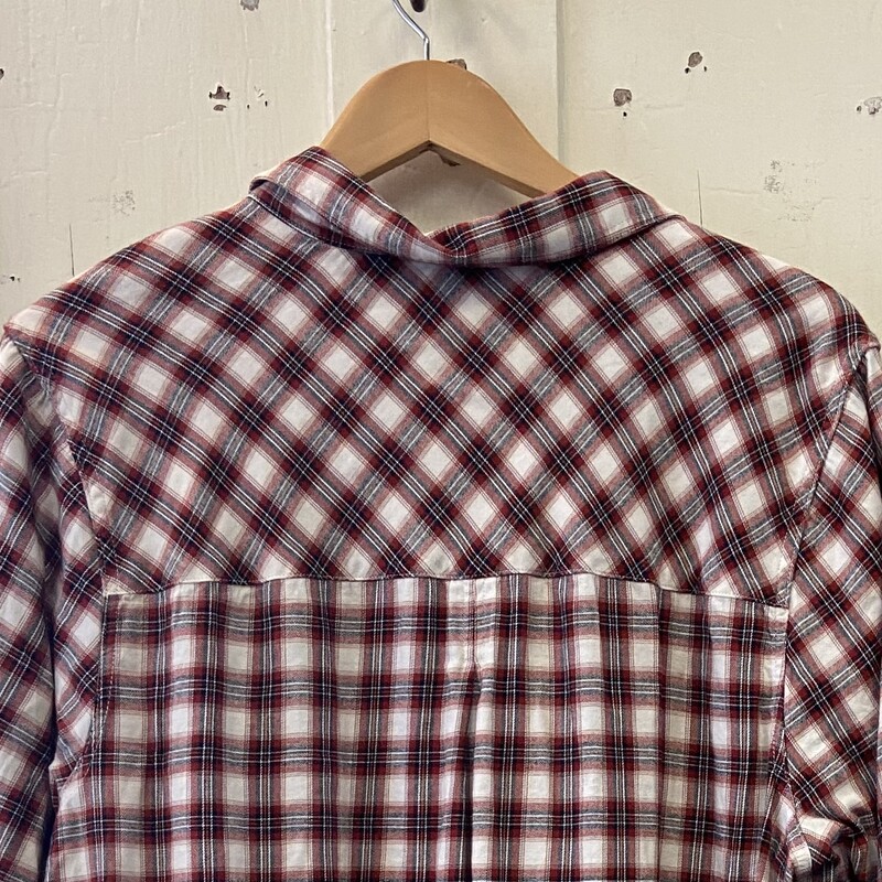 Wt/red/blu Plaid Shirt<br />
Wt/R/Blu<br />
Size: 2X