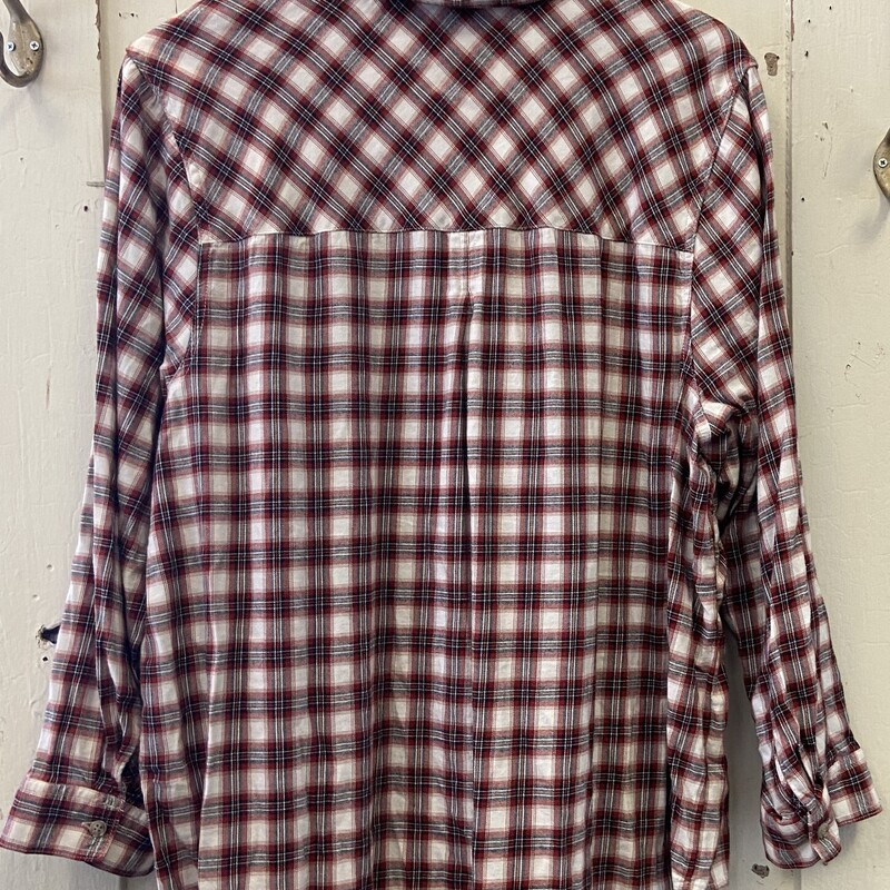 Wt/red/blu Plaid Shirt
Wt/R/Blu
Size: 2X