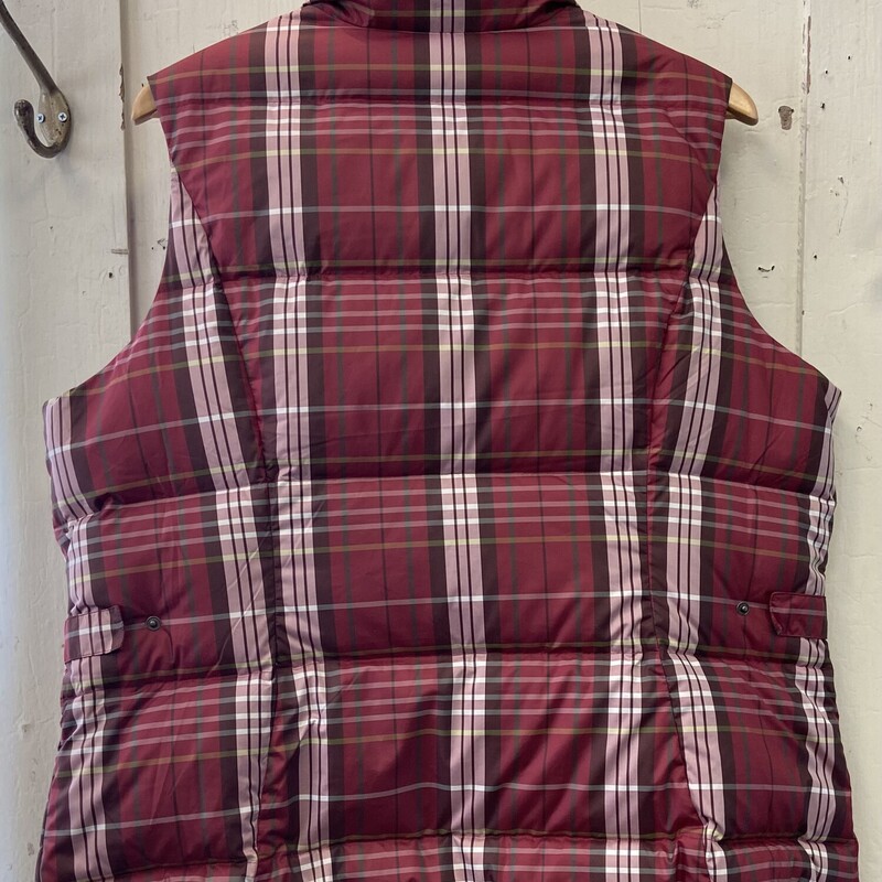 Brk/br Plaid Down Vest<br />
Brk/b<br />
Size: 2X