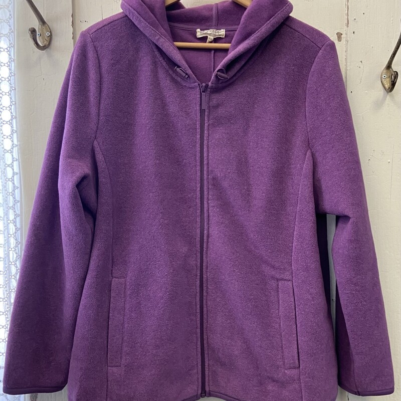 Purple Fleece Jacket