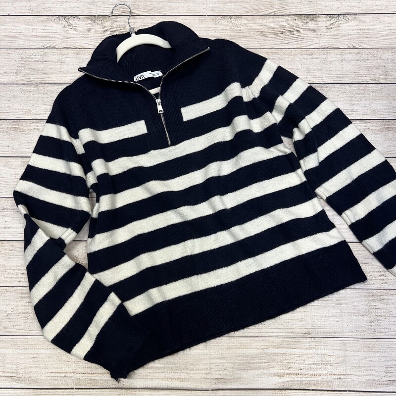 Zara Stripe 1/4 Zip