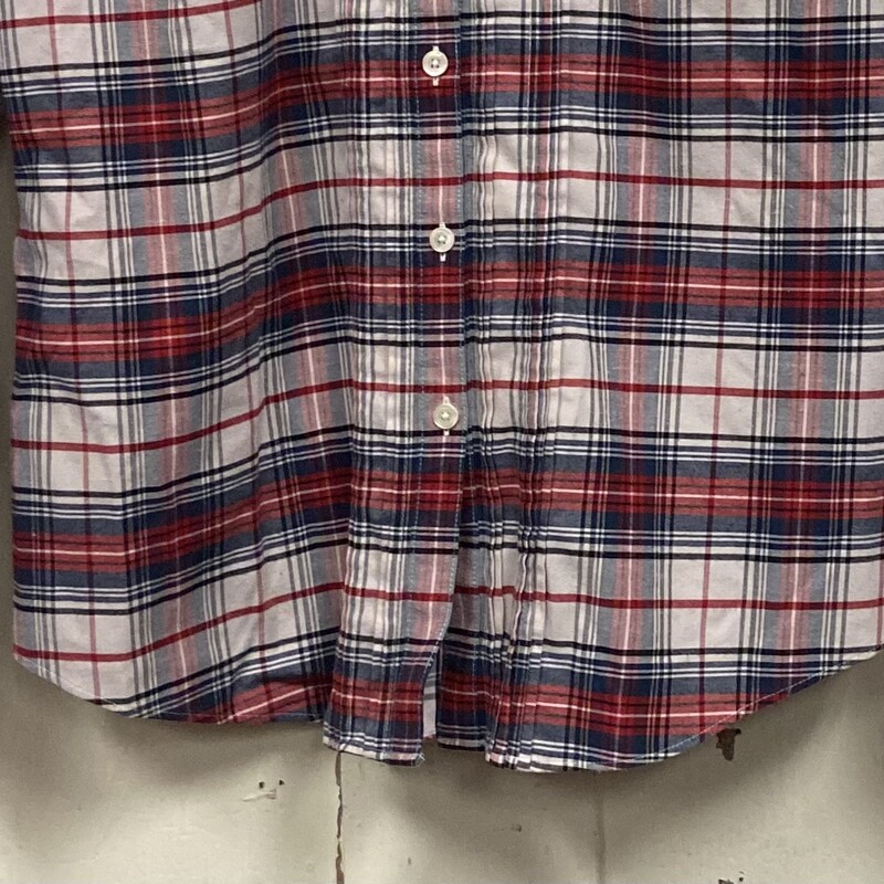 Red/nvy/cr Plaid Shirt
Red/N/C
Size: Medium