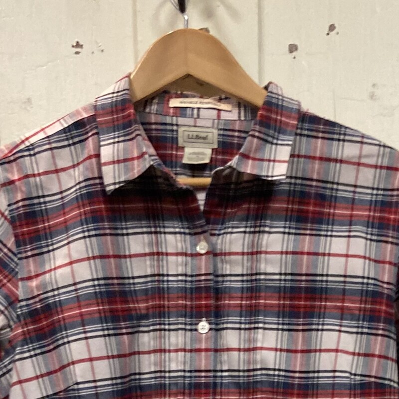 Red/nvy/cr Plaid Shirt