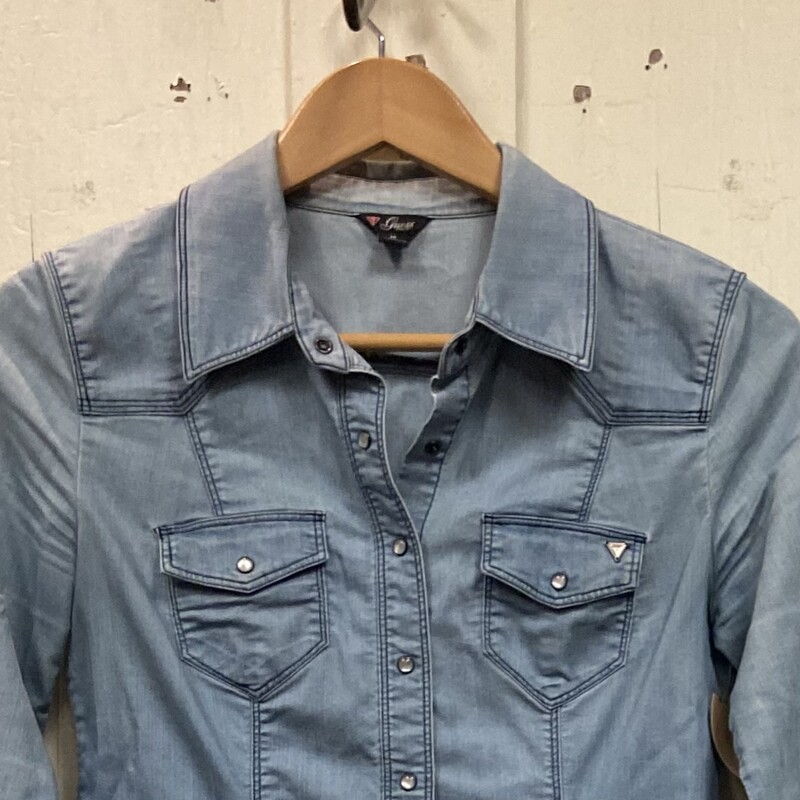 Denim Snap Shirt