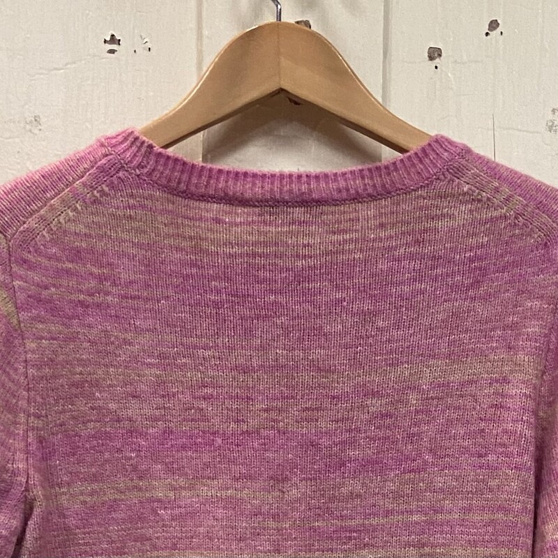 Pink Stripe Wool Sweater<br />
Pink<br />
Size: S R $98