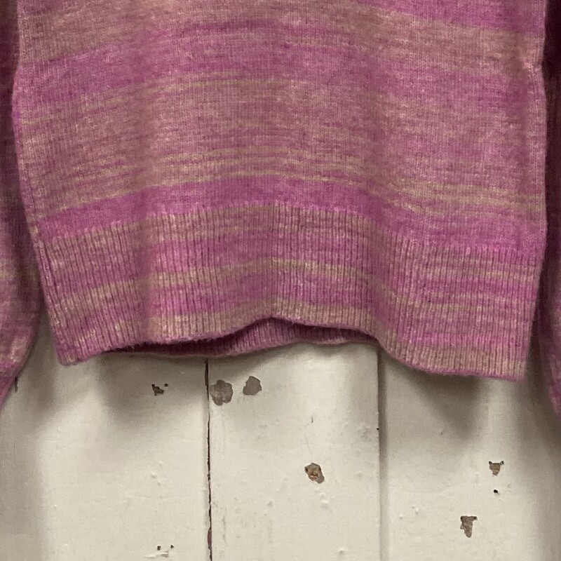 Pink Stripe Wool Sweater<br />
Pink<br />
Size: S R $98