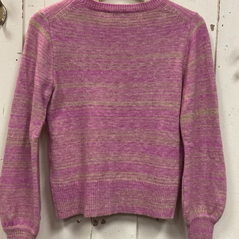 Pink Stripe Wool Sweater<br />
Pink<br />
Size: S R $98