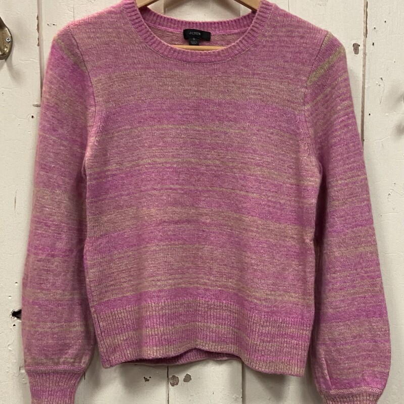 Pink Stripe Wool Sweater<br />
Pink<br />
Size: S R $98