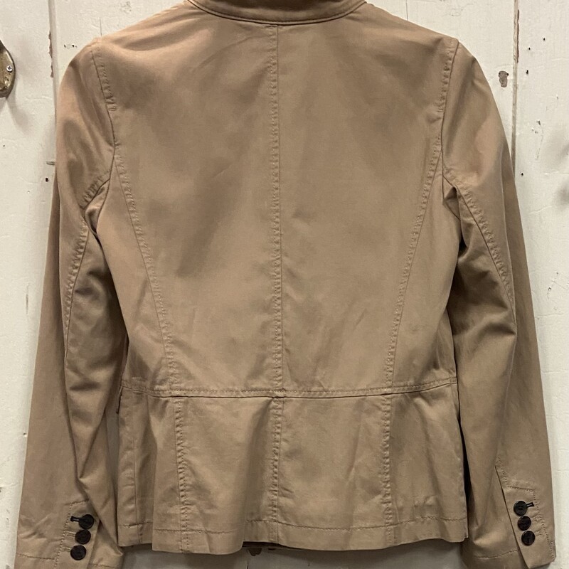 Tan Bttn Jacket<br />
Tan<br />
Size: 4