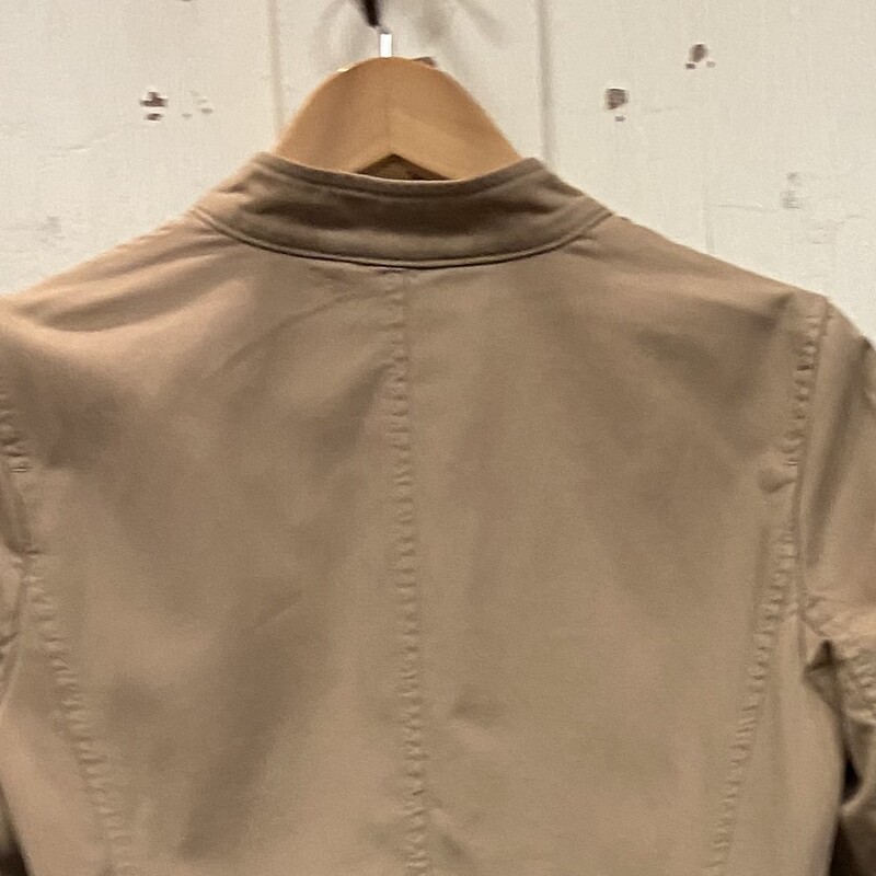 Tan Bttn Jacket<br />
Tan<br />
Size: 4