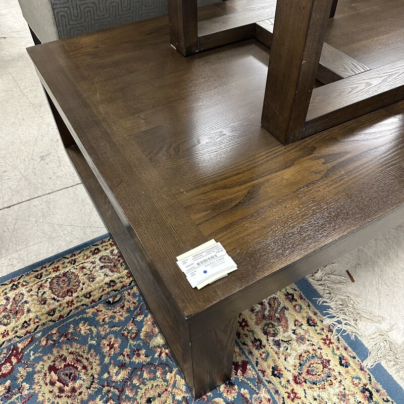 HUGE Contemporary Coffee Table, Retails $640!!
Size: 42x56x17