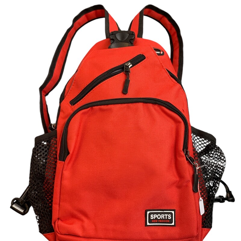 Sports New Fashion Backpa, Red, Size: S