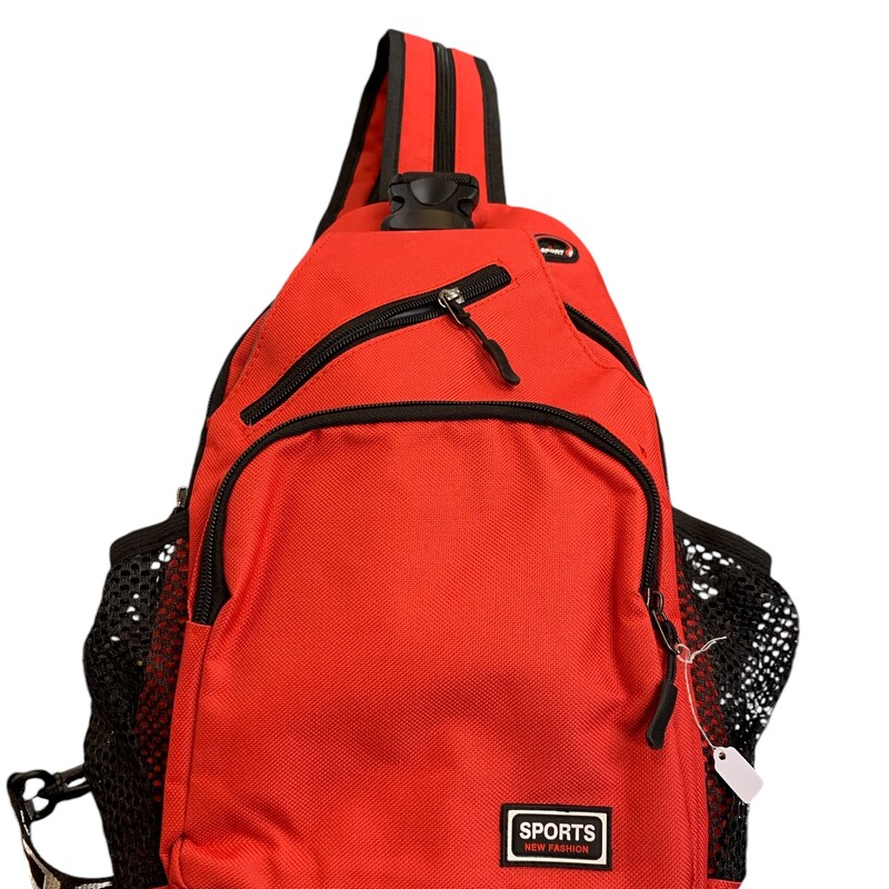 Sports New Fashion Backpa, Red, Size: S