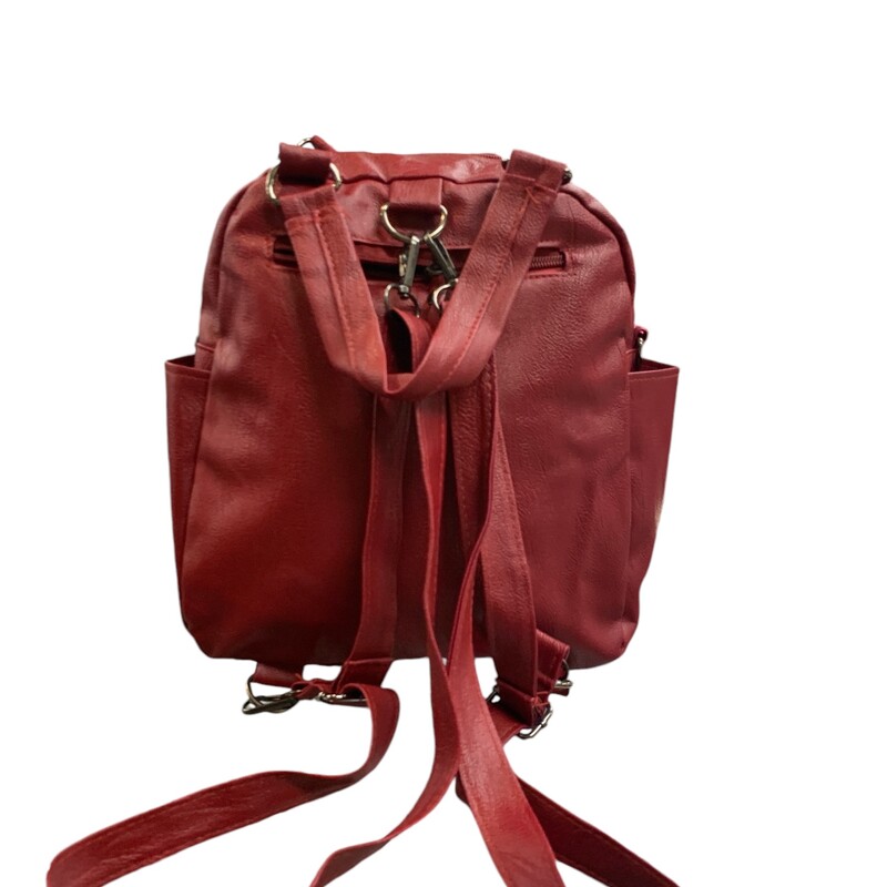 Backpack, Red, Size: S