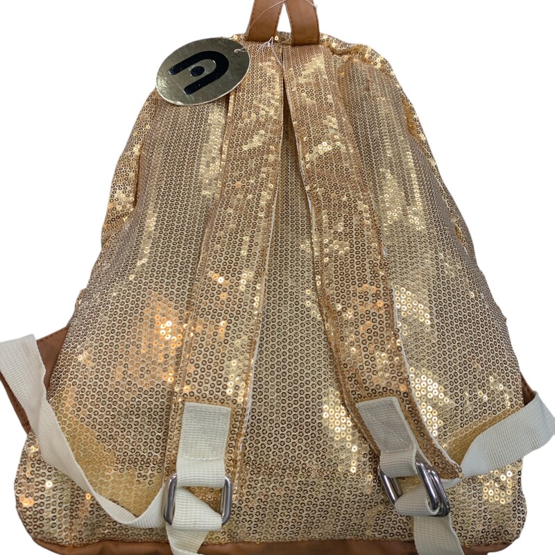 Nilaanthony Backpack, Gold, Size: M