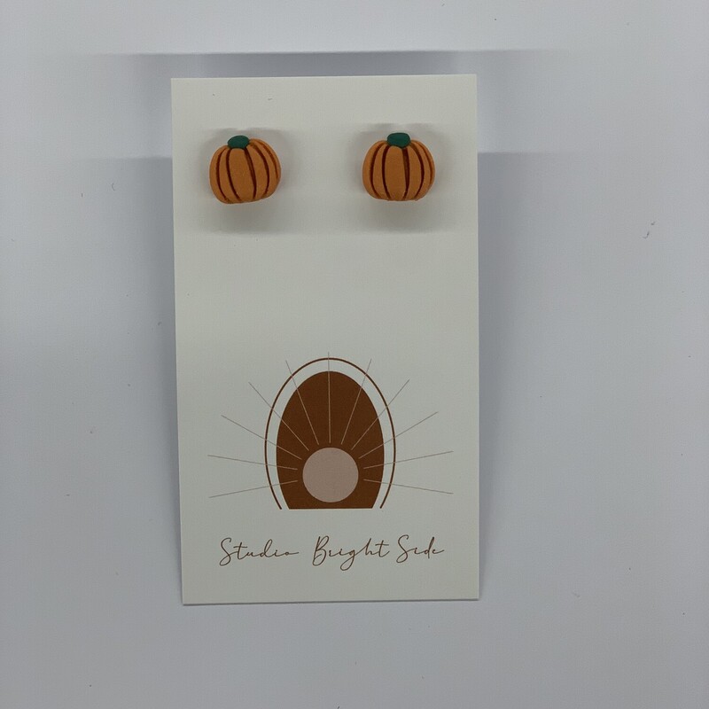 By Emma, Size: Studs, Item: Pumpkin