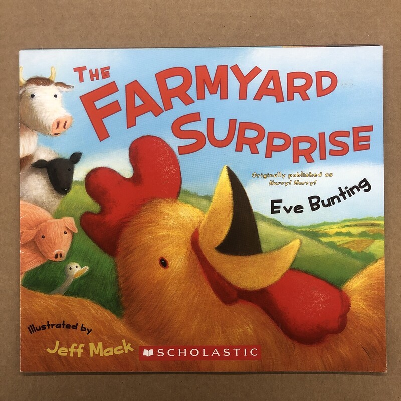 The Farmyard Surprise, Size: Back, Item: Paper