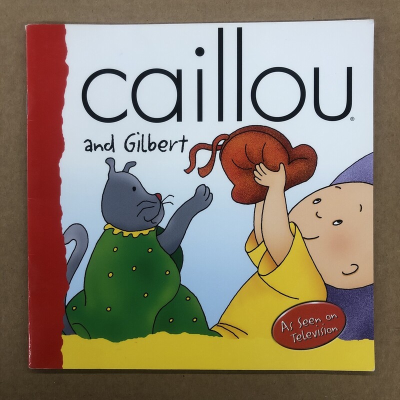 Caillou, Size: Back, Item: Paper