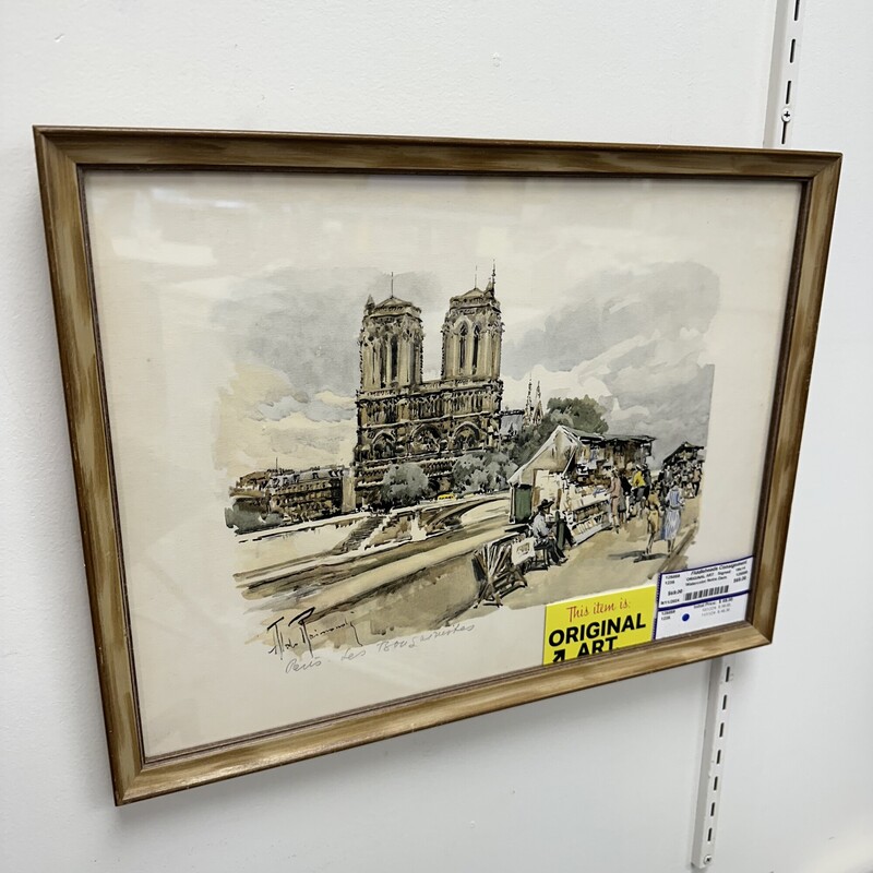 Watercolor Notre Dam