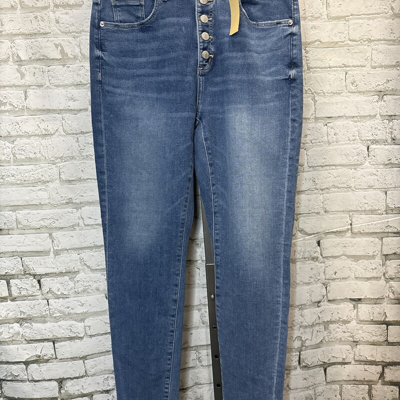 Loft Hi Rise Skinny Curvy, Denim, Size: 28