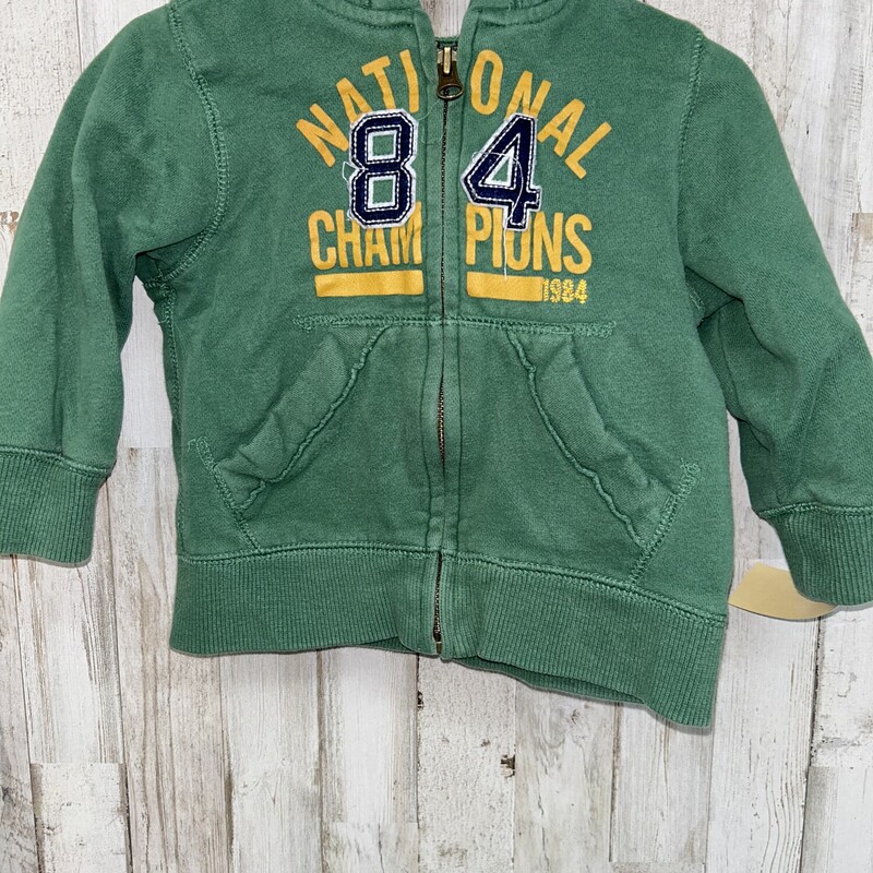 18/24M Green Zip Jacket