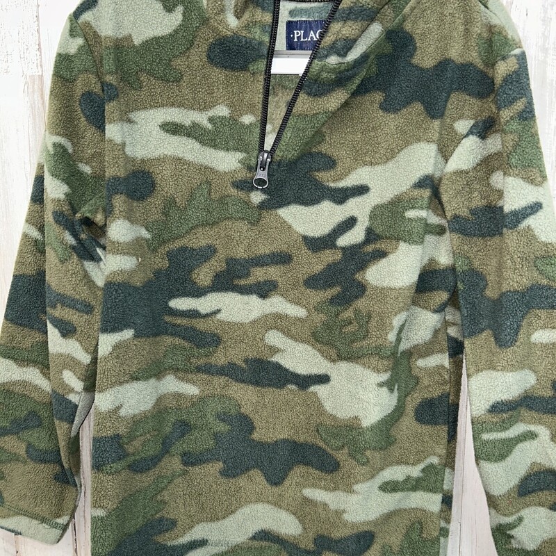 5/6 Camo Fleece Pullover