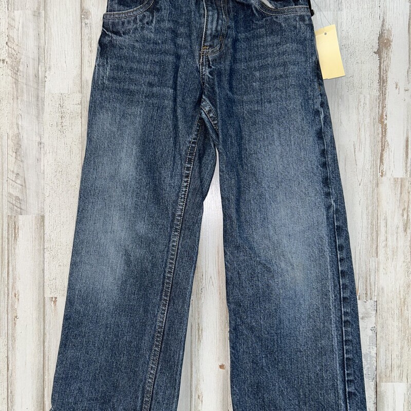 7 Drk Wash Bootcut Jeans, Blue, Size: Boy 5-8