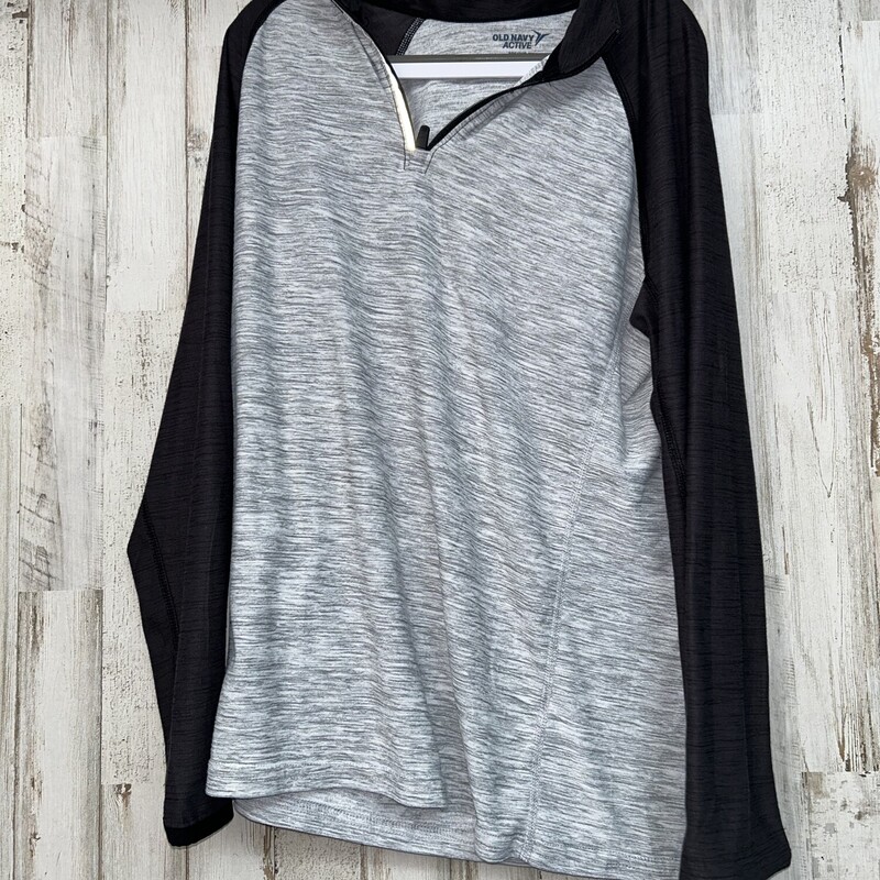 10/12 Grey Heathered Pull