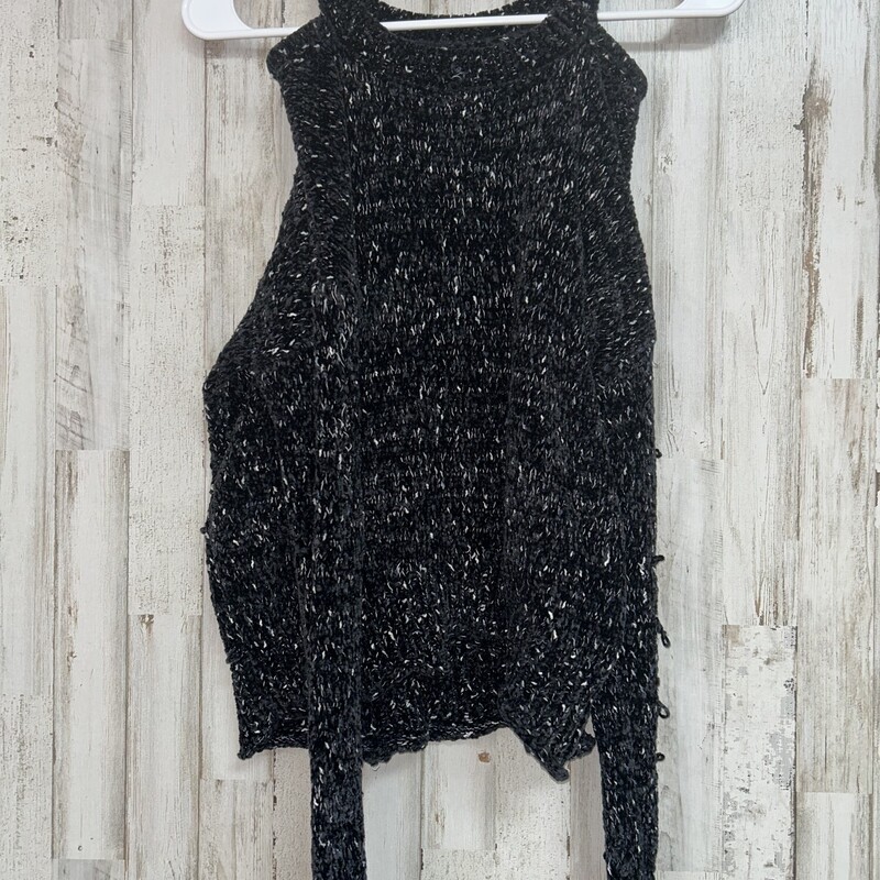 XS Black Cold Shoulder Sw