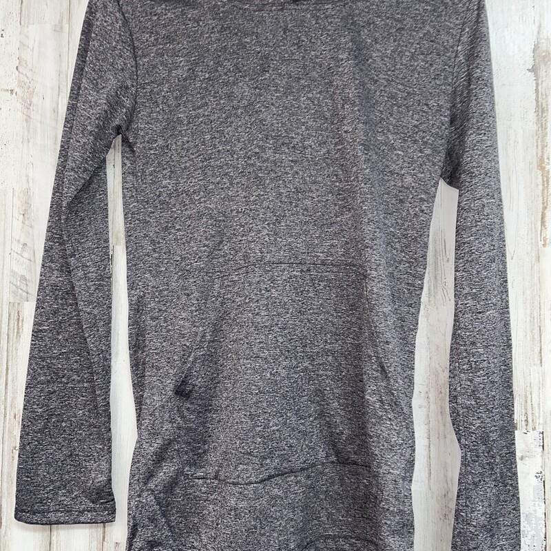 XS Grey Hooded Top