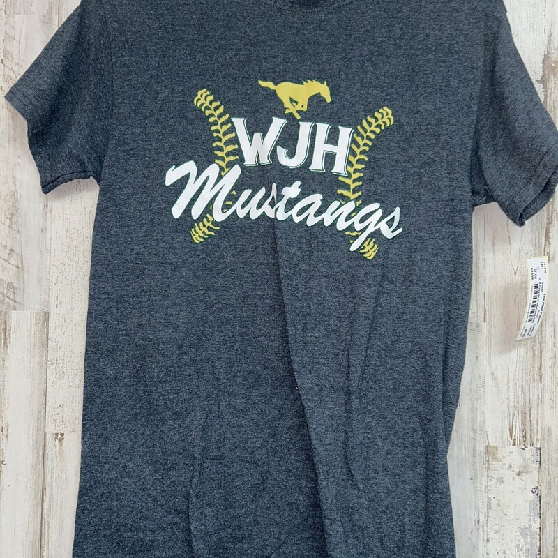 S Grey WJH Mustang Tee