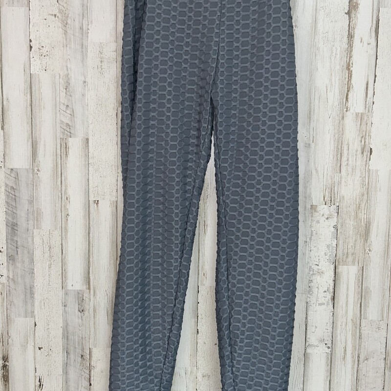 XL Grey Textured Leggings