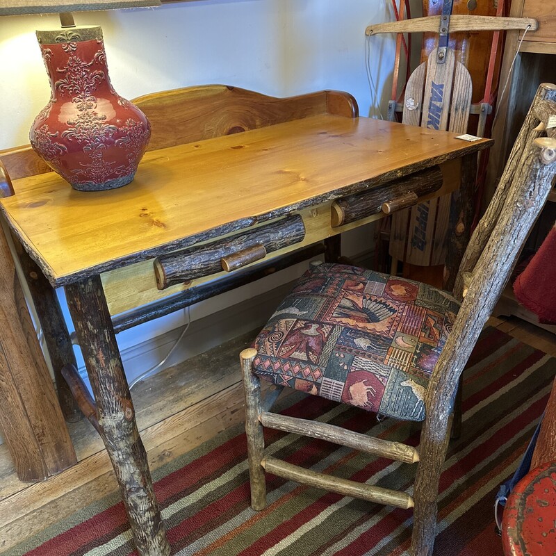 Old Hickory Desk

 Size: 35Hx43Wx25D