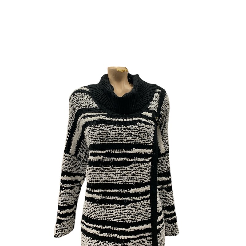 Calvin Klein Sweater ASIS, Blk/whie, Size: M