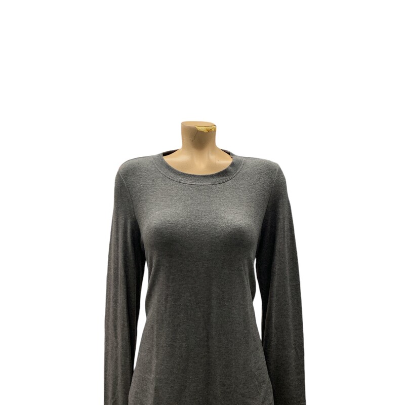 DKNY Top LS, Grey, Size: M