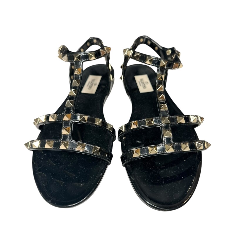 Valentino Rock Stud, Black, Size: 39