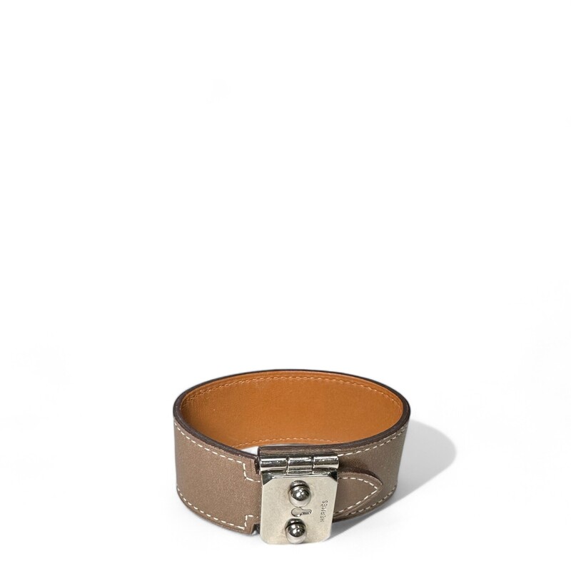 Hermes Rush Leather Cuff Bracelet
Stamp: L R