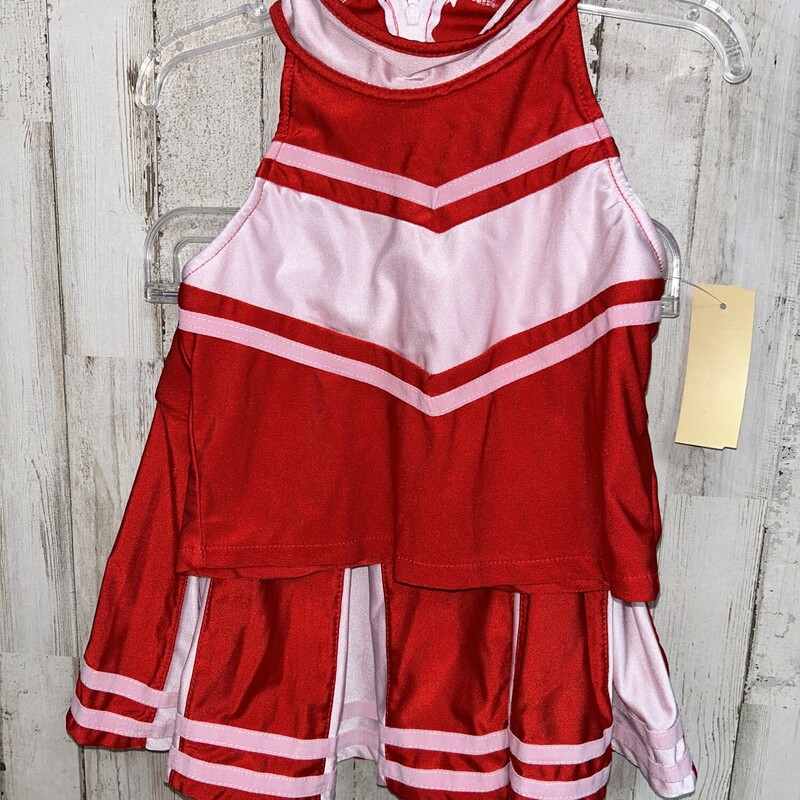 6 2pc Cheerleader Costume