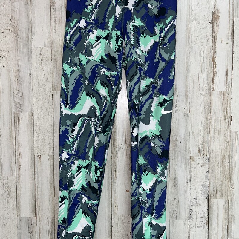 14/16 Green Printed Leggi