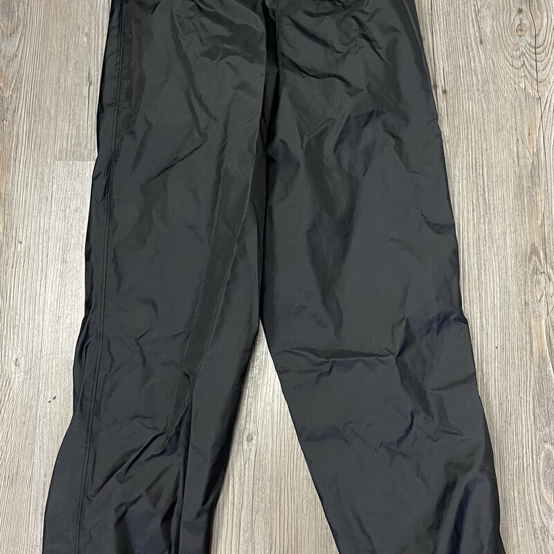 MEC Rain Pants, Black, Size: 12Y