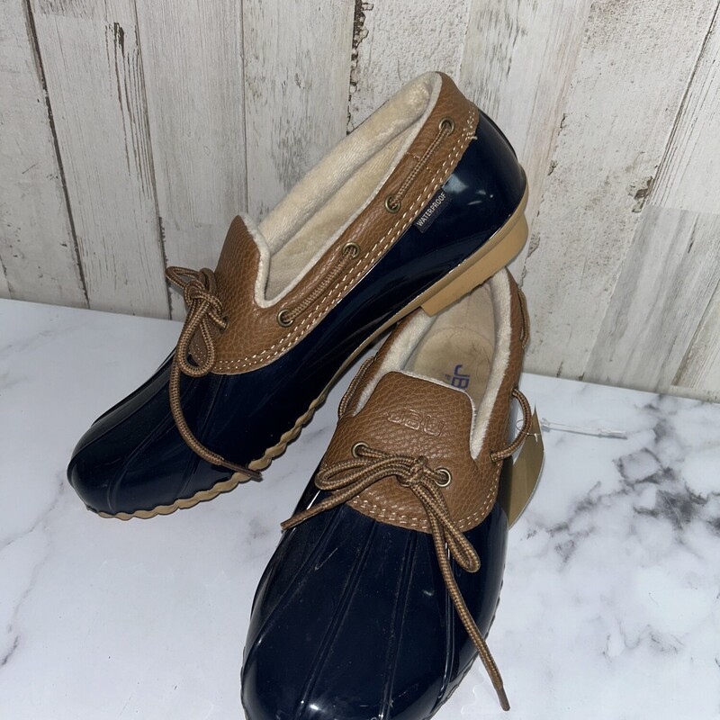 A10 Navy Duck Boots