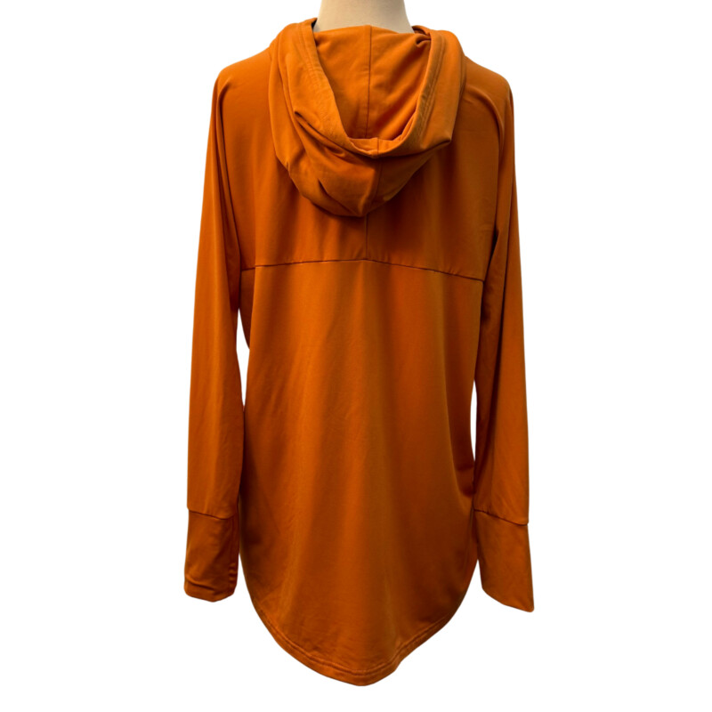 New LuLaRoe Hoodie<br />
I Love Pumpkin Spice<br />
Perfect for Fall!<br />
Color:  Pumpkin<br />
Size: Large