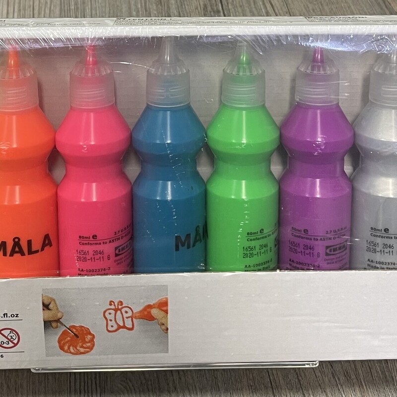 Ikea Mala Squeeze Paint, Multi, Size: 3Y+