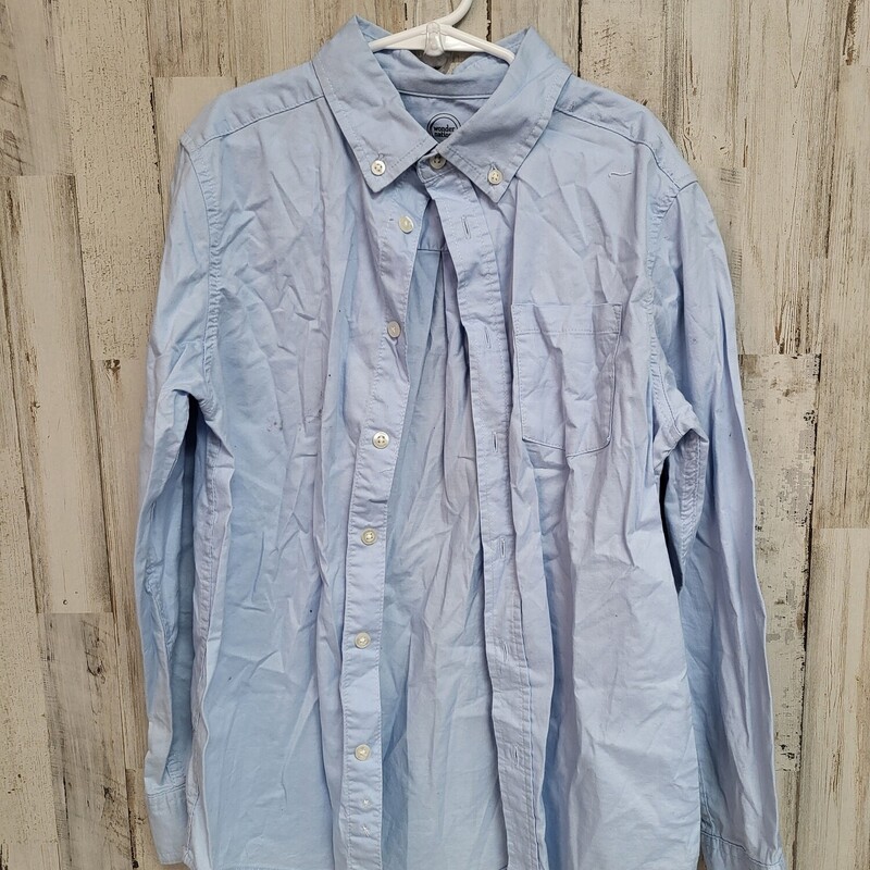 10/12 Lt Blue Button Up