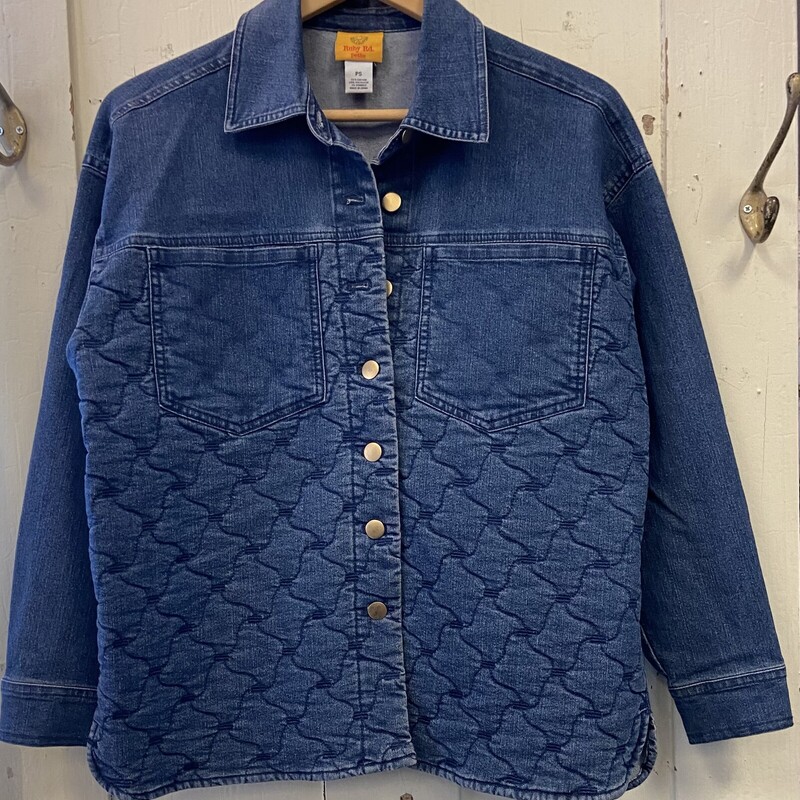 Denim Quilted Jacket