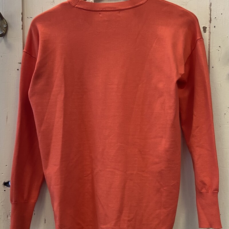 Orange Pllover Sweater<br />
Orange<br />
Size: XS