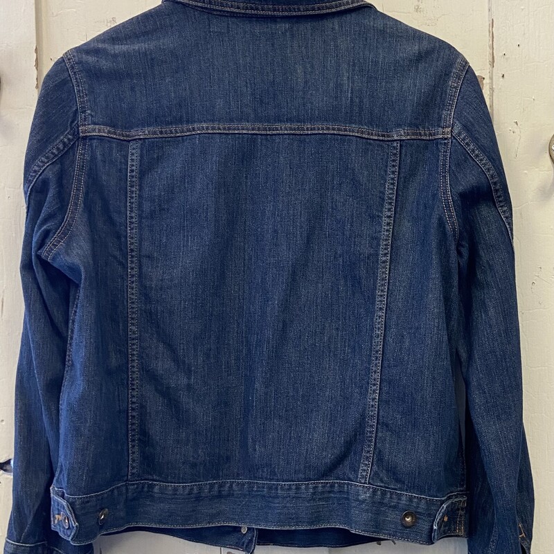 Denim Jean Jacket<br />
Blue<br />
Size: Large