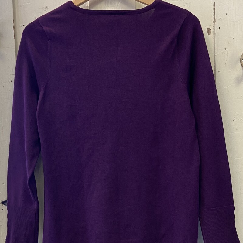 NWT Purple Sweater<br />
Purple<br />
Size: Medium